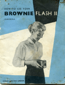 Six-20 Brownie Flash II camera instructions