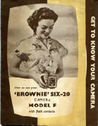 Six-20 Brownie model F  instructions
