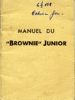 Manuel du �Brownies� Junior instructions