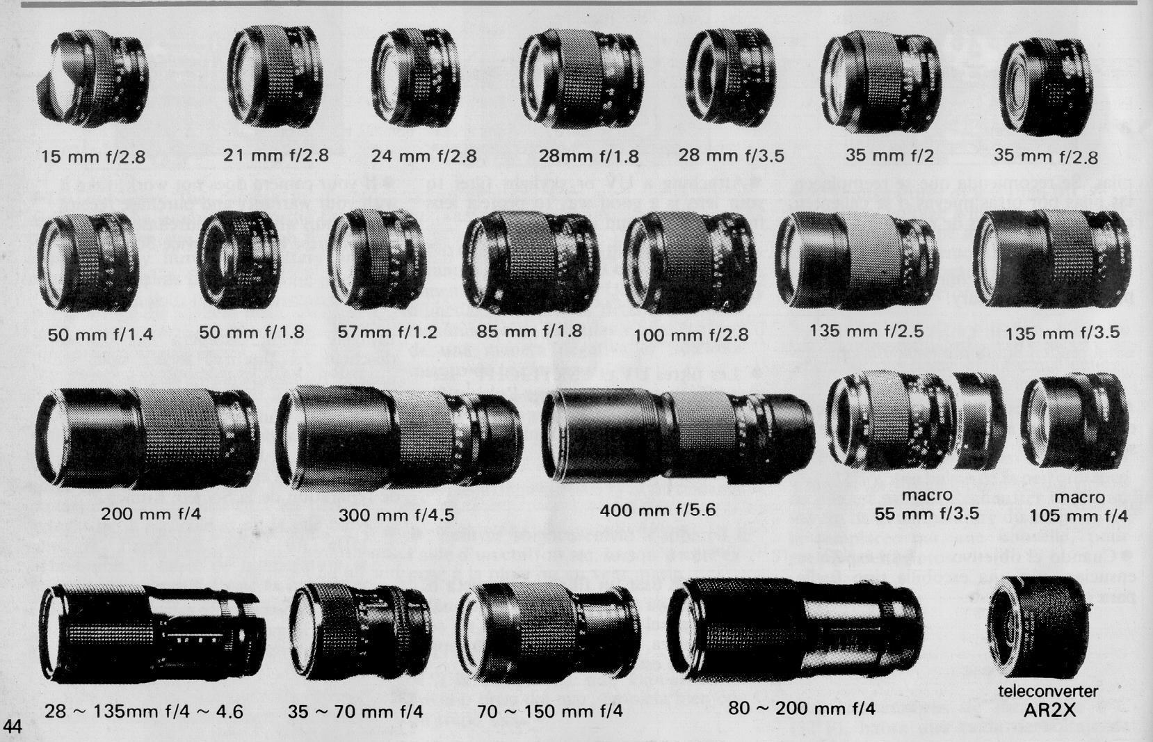 Konica TC-X camera manual, user manual