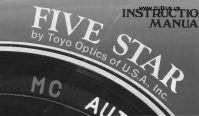 Five Star lenses by Toyo Optics