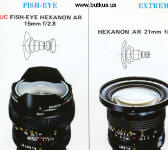 Konica Hexanon AR lenses