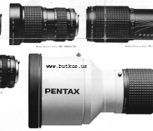 Pentax "A" lenses for Super A and Super Program