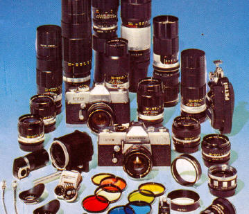 Petri Accessories and Lenses