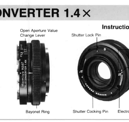 Mamiya RZ67 Tele-Converter 1.4x