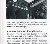 Mamiya RB67 Pro s Bedienungsanleitung