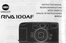 Minolta RIVA 100AF camera