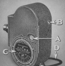 FILMO Double 8 cine camera