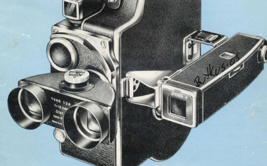 Bolex Stereo Movie camera instructions