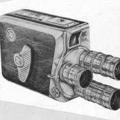 Keystone Olympic K-38 8mm movie camera