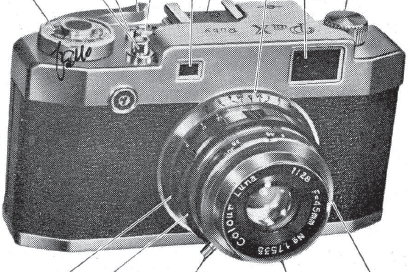 Pax Ruby 35mm camera