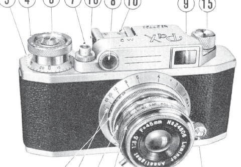 Pax-M2 35mm camera