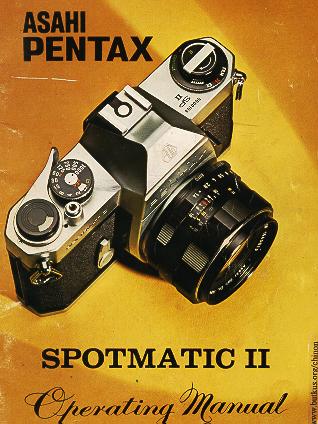 【動作確認済】 Pentax SPOTMATIC SPⅡ d1020-34x y