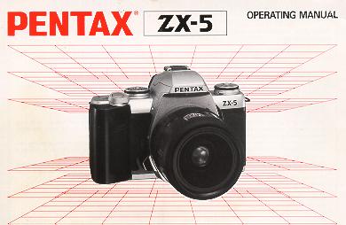 Pentax ZX-5, Pentax ZX-5n instruction manual, user manual