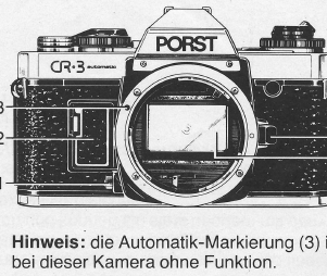 PORST CR-3 Bedienungsanleitung