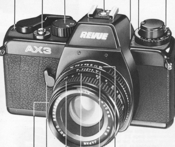 Revueflex AX3 camera