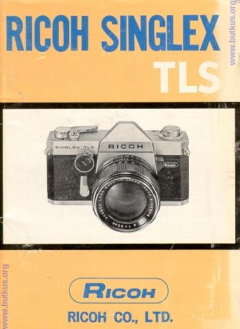Ricoh Singlex TLS Camera