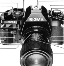Sigma SA-1 Zoom Man instructions