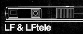Vivitar LF & LF Tele 110 camera, Gebrauchsanweisung