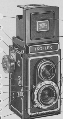 Zeiss Ikon Ikoflex Ib camera