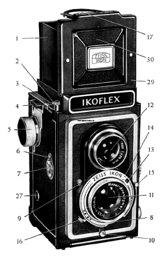 Zeiss Ikon Ikoflex Ia camera