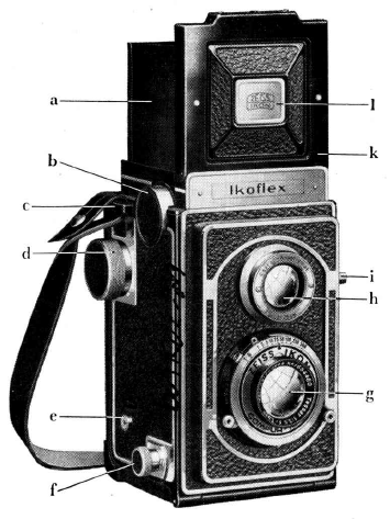 Zeiss Ikon Ikoflex II camera