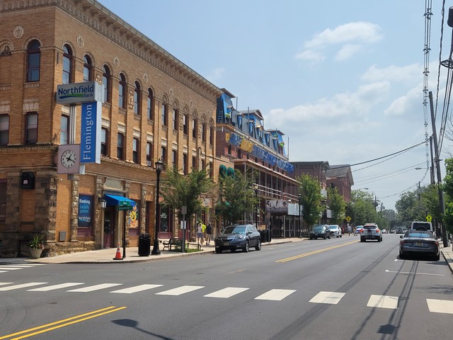 Flemington, NJ Main Street - Summer 2025