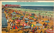 Ocean Cit Beach,NJ - 1944